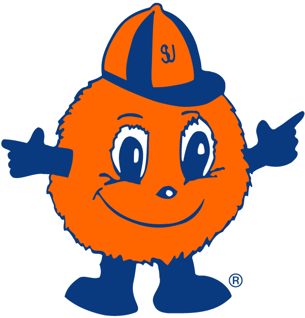 Syracuse Orange 0-1994 Mascot Logo t shirts iron on transfers...